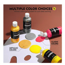 Magicfly | Bulk Acrylic Paint Set | 14 Pigment-Rich Colors 280 Ml/9.47 Fl Oz