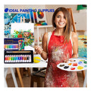 TBC The Best Crafts Acrylic Paint Set | 12 x 0.4 fl.oz/12 ml Tues Acrylic Paint | Rich Colors