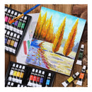 Ohuhu Acrylic Paint Set with 8 Brushes | Ohuhu 48 Colors (12ml each) Acrylic Painting Tubes