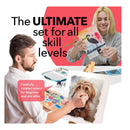 Castle Art Supplies | 48 x 22Ml Acrylic Paint Set | All Inclusive Set For Beginners