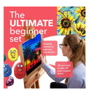 Castle Art Supplies |24 x 12ml Acrylic Paint Set | Value Beginner Set For Beginners Or Adult Artists