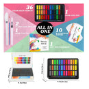 Emooqi Watercolor Paint Set | Premium With 36 Color Pigment