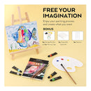 Nicpro 60 Piece Art Painting Set For Kids | Complete Watercolor Painting Supplies kit