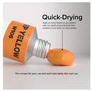 GenCrafts | Watercolor Paint Set Of 50 Premium Vibrant Colors | 12ml, 0.406 Oz