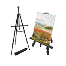 72Inches Double Tier Display Easel Stand | RRFTOK Metal Material Tripod Art Easels Adjustable Easel for Painting Canvases Height from 22-72”