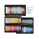 MEEDEN 86-Piece Acrylic Painting Set with Beech Wood Tabletop Easel | 22MLX60 Acrylic Paint Tubes | Paint Brushes