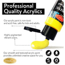 24 Color Acrylic Paint Set |  2 Fl Oz Bottles | Non Toxic