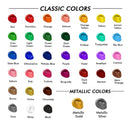 Acrylic Paint Set | Shuttle Art 36 Acrylic Paint Colors | Non-Toxic Paint For Artists
