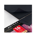 Black Acrylic Paper Pad | Pack of 2 | 6 x 6 Inches | 16 Sheets Each | 246-lb Painting Pad