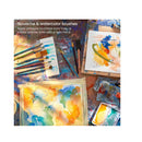 Craft Brushes | 35 Assorted Brushes | Includes Round, Flat, Wash, Angular, Foam, Fan, and Synthetic Brushes