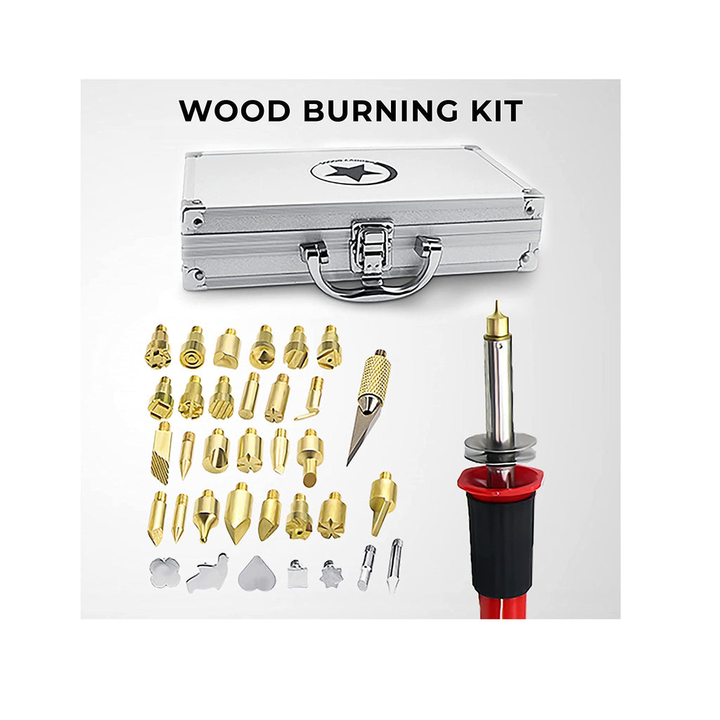 72 pcs Wood Burning Kit Professional Pyrography Wood Burning Tool