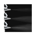SAGUD Airbrush Kit Dual-Action Gravity Feed Air Brush Gun with 0.3mm and 1/3 oz.