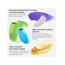 Metallic Acrylic Paint With Storage Box | Set of 12 | 0.74 oz Tubes