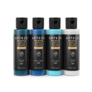 Acrylic Pouring Paint | Set of 4 | 4oz Bottles | Aqua Tones