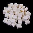 MEEDEN Empty Watercolor Tins Box Palette Paint Case | Large Colorful Tin with 52 Pcs Half Pans