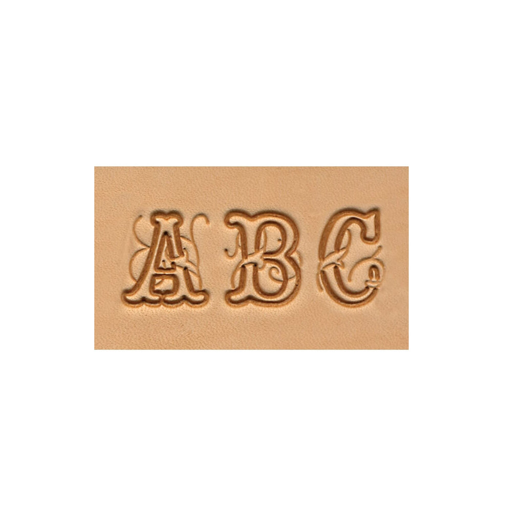 Tandy Leather 8139-00 Craftool 3/4 (19 mm) Script Alphabet Set