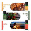 Fragrance Oil | MitFlor Christmas Set Of Perfumed Oils| 6 | 10 ml AromasTo Make Soap Candles