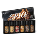 HIQILI Fragrance Oil | Scented Oil Of Spices 6 x 10 ml To Make Candles | soap | slime | Fall Essential Oils For Home Diffuser