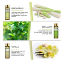 PHATOIL Gift Set Of 9 Essential Oils | 10 ml/0.33 fl.oz Scented Oils For Soap | Candle Making