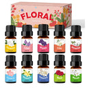 Floral Essential Oils | Holamay Premium Fragrance Oil For Candle Making | 5ml x 10