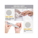 Professional Nail Files | Of Emery Board For Natural Nails 80/80  Grit Nail Files For Acrylic Nails 12 Pieces