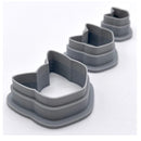 Polymer Clay Cutters | The Clayful Co Cat Pack Set Of 3 | Plastic Cutter To Make Jewelry And Earrings