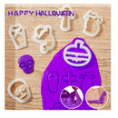 Halloween Polymer Clay Cutters To Make Earrings 12 Shapes Clay Cutters For Halloween Party