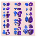BABORUI 200 Polymer Clay Cutters | Set Of 22 Clay Cutters | 8 Circle Clay Earring Cutters With 170 Pieces Kit