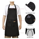 Hongsome Artist Apron | Garden Pottery Painting Aprons For Adults And Women | 3 Pockets