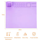 Silicone Craft Mat | Large Silicone Painting Mat | 20 x 16 Inch Non | Slip Non | Stick Silicone Mat