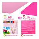 Silicone Craft Mat | 20" x 16" Silicone Painting Mat | Non-Stick Silicone Mat For Resin Casting With Cleaning Cup