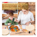 12 Inch Wooden Circles For Crafts | 10 Unfinished Wood Pieces | Round Embellishments For Crafts Valentines Crafts