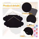 10 Unfinished Wooden Hanging Signs | Rectangular | Blank | Decorative | Rectangular | Wooden Pendants | Oval | To Hang