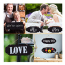 10 Unfinished Wooden Hanging Signs | Rectangular | Blank | Decorative | Rectangular | Wooden Pendants | Oval | To Hang