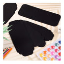 10 Unfinished Wooden Hanging Signs | Rectangular | Blank | Decorative | Rectangular | Wooden Pendants | Oval | To Hang