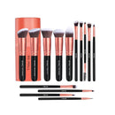 Premium Synthetic Makeup Brushes 14 Pieces | Color A-Rose Golden