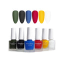 6 Colors Matte Nail Polish Set Fog Effect Matte Finish | Nail Art 8ml / Bottle -