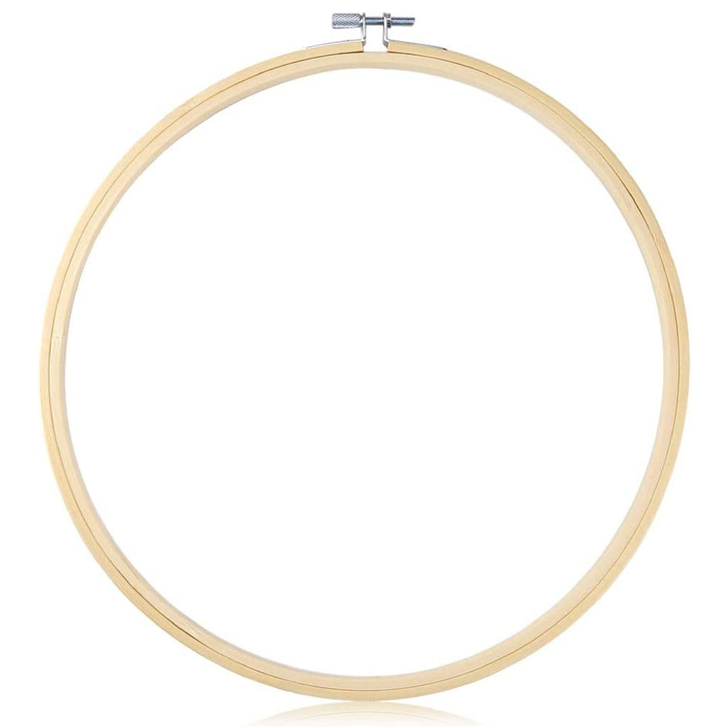 Fallen, 12 Inch Embroidery Hoop, Bamboo Circle, Cross Stitch