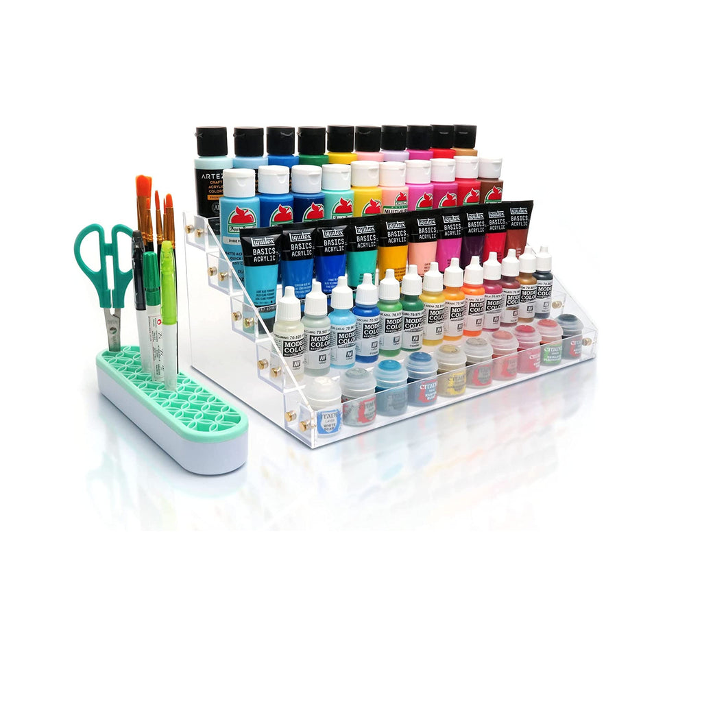 Tinctor Paint Organizer & Paint Brush Holder