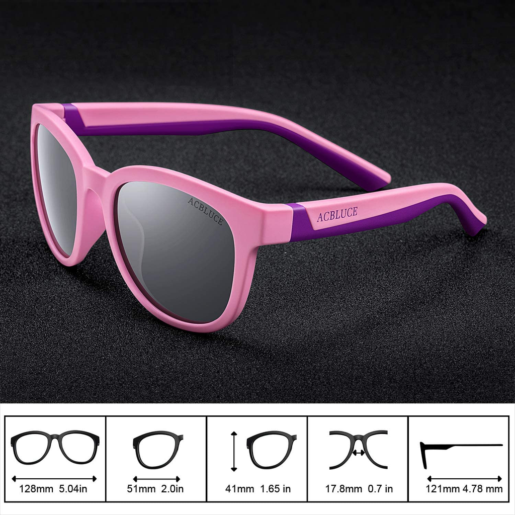 ACBLUCE  Polarized Sports Sunglasses For Kids