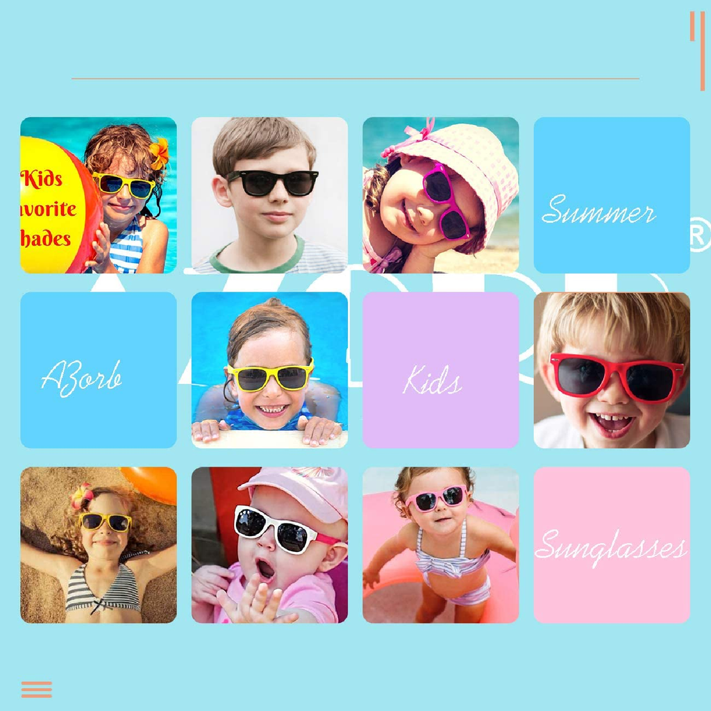 AZORB, Polarized Sunglasses For Kids