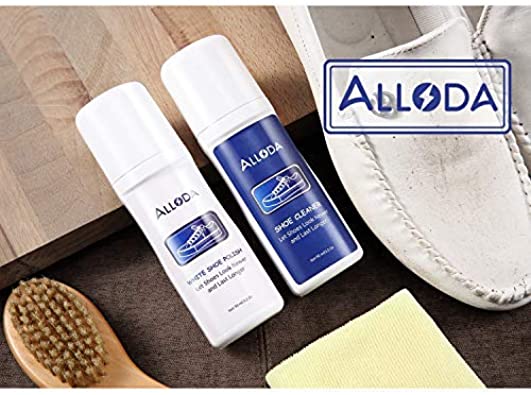 Alloda, Shoe Cleaner, White Shoe Polish, Shoe Cleaning Kit