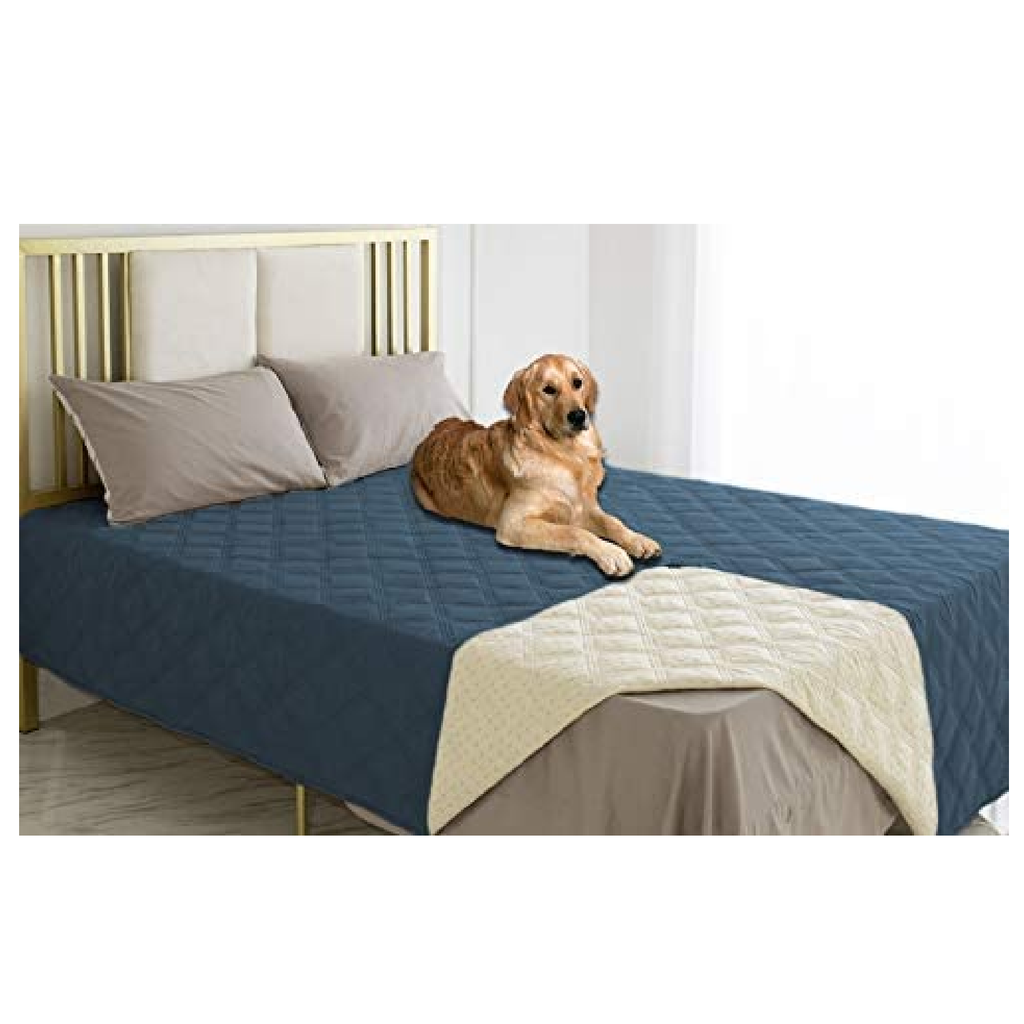 Ameritex Waterproof Dog Bed Cover Pet Blanket with Non-slip Backing fo