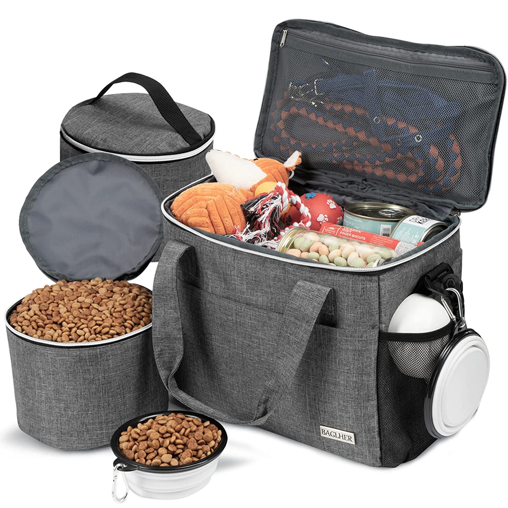 Dog travel bag for supplies deals