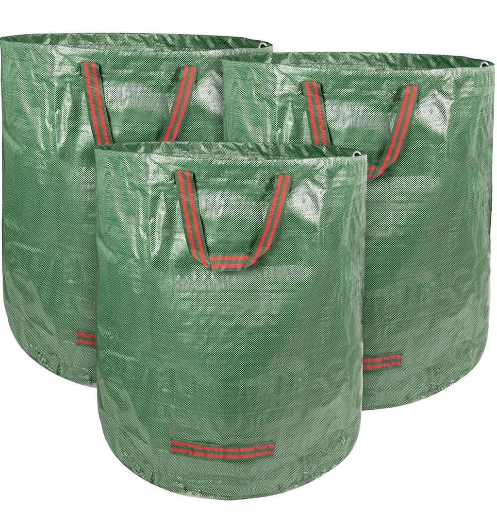 Decorlife 72 Gallon Reusable Trash Bags For Patio