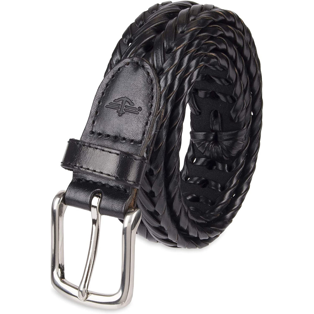 dockers men's leather braided casual and dress belt Men's Dockers Braided Dress Casual Belt