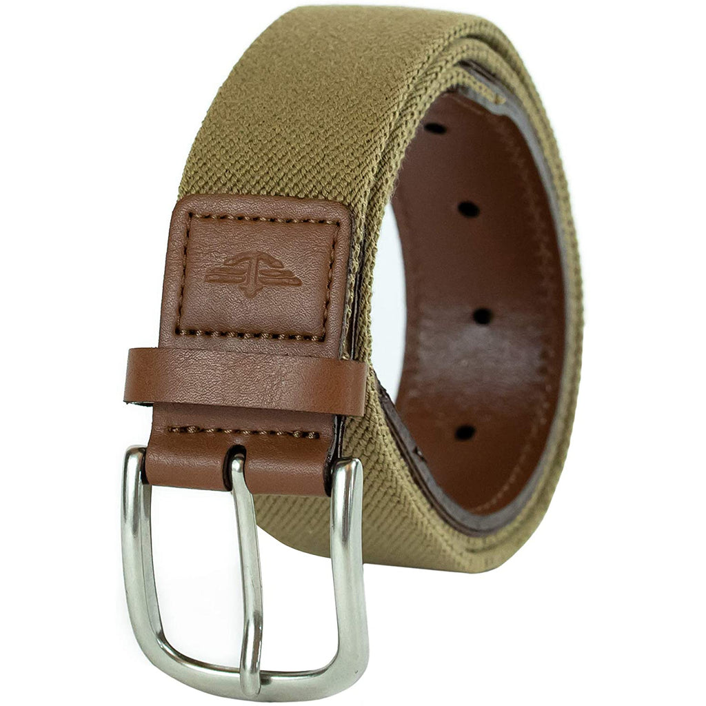 dockers men's leather braided casual and dress belt Dockers Braided Belt - Men's