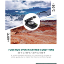 Eyeskey Multifunctional Military Metal Sighting Navigation Compass