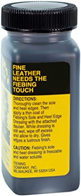 Fiebing's Leather Sole & Heel Edge Dressing - Brown 4 oz.