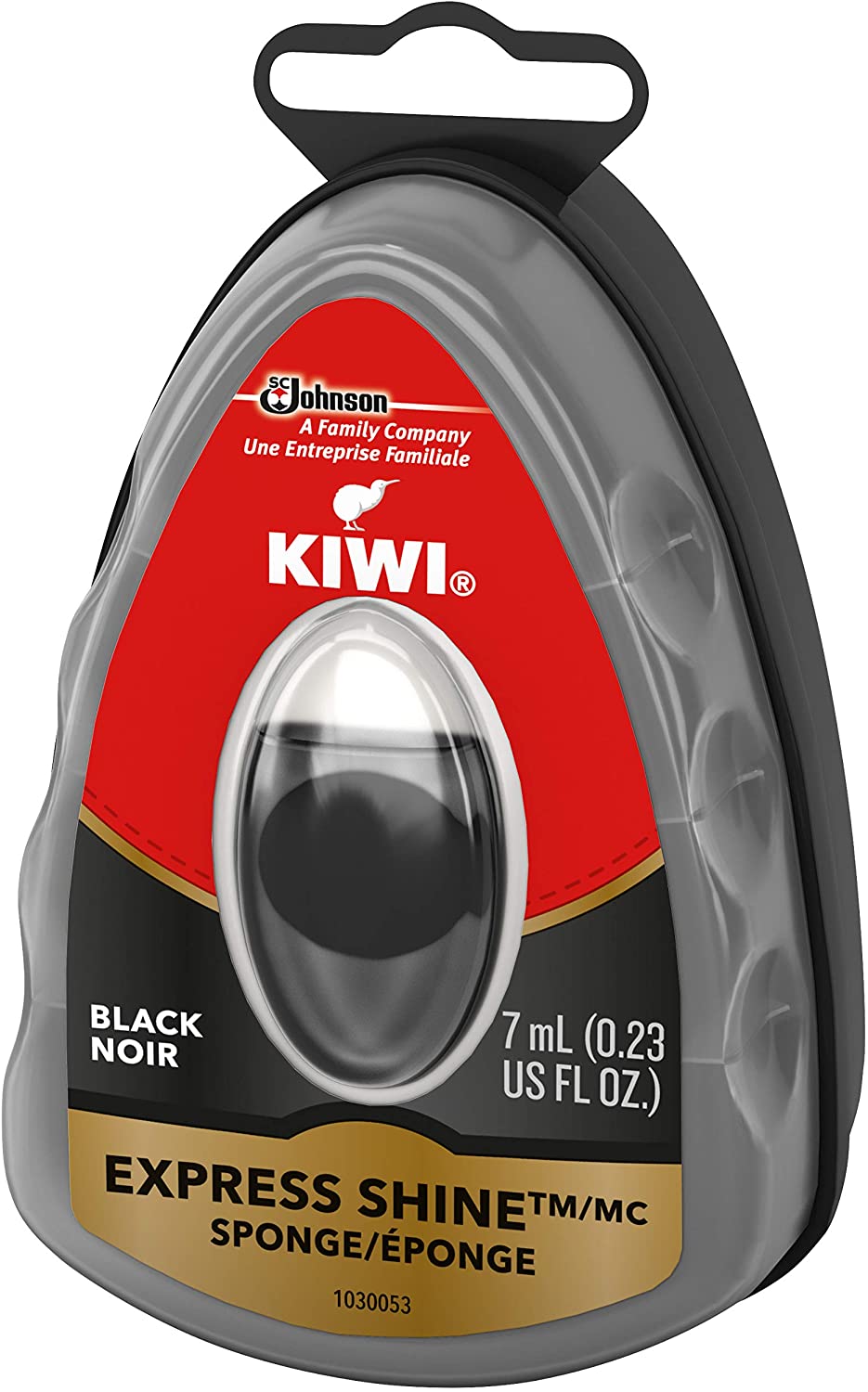 Kiwi Express Shine Sponge Shoe Polish Black 0.23 Oz